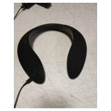 HGHOHG Neckband Speaker, Wireless Wearable Speaker True 3D Stereo HiFi Sound, Portable Personal Body Speakers with 24H Playtime, for Home, Office, and Outdoors - Retail: $26