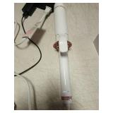 Conair Double Ceramic 1½-Inch Curling Iron, 1½-Inch Barrel Creates Soft Waves & Curls, Hair Curler for Use on Medium & Long Hair, White/Rose Gold Tested Powers On - Retail: $20