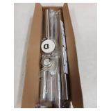 Mcrbeay Shower Curtain Rod, 1" Diameter Heavy Duty Tension Shower Rod, Non Slip Adjustable 28-74 inch No Drill Shower Curtain Rods Spring Tension For Bathroom, Shower Stall, No Rust, Brushed Nickel - 