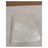 Forvencer Binder Pocket, 36 Pack Super Heavyweight Poly Binder Pocket with Tight Closure, Binder Folders Side Loading, 3 Ring Binder Pocket, Binder Dividers with Pockets, Letter Size, Clear - Retail: 