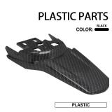 JFG RACING Sur Ron Rear Fender,Motorcycle Rear Fender Mudguard Plastic for Surron Sur Ron Light Bee X/S Segway X260 X160 Electric Dirt Bike EBike Imitation Carbon Fiber - Retail: $24