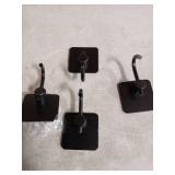 Paoli Heavy Duty Self Adhesive Hooks - Sturdy self Adhesive Hooks for Home, School and Office Easy to fit and Remove(4PC) - Retail: $11