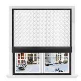 Insulated Window Cover, Sunmoxia Upgraded Oxford Cloth Waterproof Thermal Insulated Blackout Window Insulation kit, Fits up to 45x49 inch Windows to Keep Warm in Winter - Retail: $27