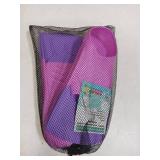 Gintenco Swim Fins, Kids Swim Training Fins for Lap Swimming, Travel Size Flippers with Mesh Bag, Silicone Swimming Fins for Kids Teens Adults Women Men - Retail: $27