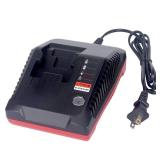 Qbmel 18-Volt Multi-Chemistry Battery Charger for Porter Cable PCXMVC Lithium Ion & NiCad NiMh Slide PC18B PC18B-2 PC18BL PC18BLX PCC489N Cordless Power Tool Battery - Retail: $25