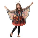 Seasons Beauty Butterfly Costume Orange Halloween Costume for Girls (S(4-6)) - Retail: $19
