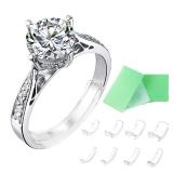 Invisible Ring Size Adjuster for Loose Rings Ring Adjuster Fit Any Rings, Assorted Sizes of Ring Sizer - Retail: $9