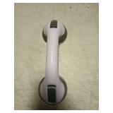 Shower Handle 1 Pack Grab Bars for Bathtubs & Showers, 12 inch Grab Bars for Bathroom with Strong Hold Suction Cup, Balance Bar Safety Hand Rail for Injury, Senior, Elderly Grey - Retail: $10