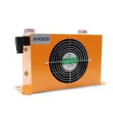 Jecoupoon AH0608T-CA Hydraulic Oil Cooler Cooled Radiator DC 12V 38W 1.3 Quare Meters Heat Dissipation 60L/min - Retail: $65