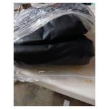 Poolergetic 4x15 Ft Pool Pillow for Above Ground Pools, Large Winter Pool Pillow for Winterize Closing, 0.6mm Thick Heavy-Duty Swimming Pool Cover Air Pillow with Cords, Black, 1 Pack - Retail: $40