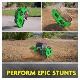 Monster Jam Official Grave Digger Trax All-Terrain Remote Control Vehicle