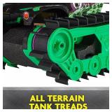 Monster Jam Official Grave Digger Trax All-Terrain Remote Control Vehicle