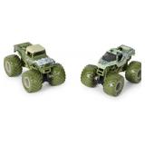 Monster Jam 2024 Series 30 1:64 Diecast Monster Truck 2-Pack, Shaker vs Soldier Fortune
