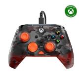 Turtle Beach Rematch Core Wired Gaming Controller - Licensed for Xbox Series X|S, Xbox One & Windows PCs - Audio Controls, Rumble Motors & Impulse Triggers, Companion App - Ghost Black Camo/Orange