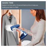 Rowenta Handheld Steamer for Clothes Xcel Steam Easy Blue