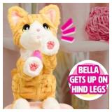 furReal Bella the Biscuit-Making Kitty, Interactive Cat toy, 10 inch Cat, Boys and Girls Ages 4 up