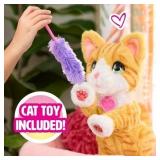 furReal Bella the Biscuit-Making Kitty, Interactive Cat toy, 10 inch Cat, Boys and Girls Ages 4 up