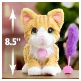 furReal Bella the Biscuit-Making Kitty, Interactive Cat toy, 10 inch Cat, Boys and Girls Ages 4 up