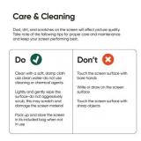 onn. 120" Portable Indoor/Outdoor 16:9 Projection Screen with Stand