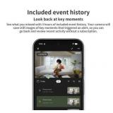 onn Indoor Camera Wired, 1080p HDR Video, with Google Home and Gemini   Search Video History, Event Descriptions