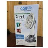 Conair Turbo Extremesteam 2 in 1 Steamer and Iron with Gentle Temp Accessories