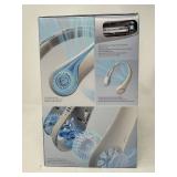 JISULIFE Neck Fan   Hands-Free, Rechargeable, Ultra-Quiet Personal Fan, 2-Pack