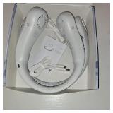 JISULIFE Neck Fan   Hands-Free, Rechargeable, Ultra-Quiet Personal Fan, 2-Pack