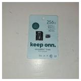 onn 256 GB microSDXC U3 Memory Card with Adapter