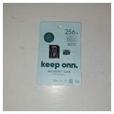 onn 256 GB microSDXC U3 Memory Card with Adapter