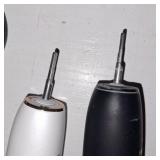 PHILIPS Battery Powered Sonicare Diamond Clean Rechargeable Toothbrush for Complete Oral Care 2-Pack Handles  Black, Incomplete