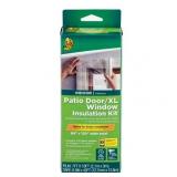 Duck Brand 84 in. x 120 in. Rolled Window Insulation Film Kit, Fits Patio Doors or XL Windows