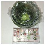 Christmas Candy Dish with Lid, Candy Platter Dish Serving Snack Box Container Decorative Plates for Xmas Holiday Party