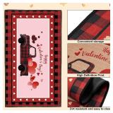 Timgle 8 Pcs Seasonal Door Mat 29 x 17 Inch Interchangeable Holiday Front Doormat Larger Seasonal Welcome Floor Entrance Door Mat for Indoor Outdoor Decoration Seasonal Doormat for All Seasons