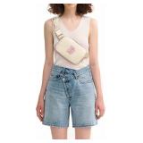 Belt Bag Fanny Pack Crossbody Bags with Initials Letter Patch Cute Stuff Birthday Gifts for Teenager Girls Trendy Stuff for Teens | Khaki,B