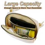 Belt Bag Fanny Pack Crossbody Bags with Initials Letter Patch Cute Stuff Birthday Gifts for Teenager Girls Trendy Stuff for Teens | Khaki,B