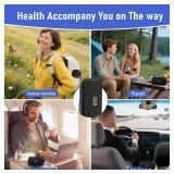 Insulin Pen Cooler Travel Case, Diabetic Supplies Medication Insulated Cool Organizer with 2 Ice Packs, Temperature Display, TSA Approved, Long-Lasting Cooling & Portable for Daily and Trips