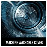 GORILLA GRIP Cat Window Perch, Foldable Indoor Hammock Bed with Washable Cover, Holds 40lbs, Beige