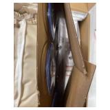 GORILLA GRIP Cat Window Perch, Foldable Indoor Hammock Bed with Washable Cover, Holds 40lbs, Beige