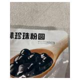 Fusion Select Instant Boba - No-Cook Instant Tapioca Pearls for Bubble Tea Drinks, Hot or Cold Sweet Milk Beverage - Microwave or Heat With Boiling Water - Real Brown Sugar Flavored Balls (6)