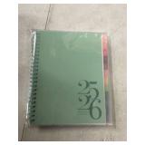 Rileys Academic Planner 2025-2026, Daily, Weekly & Monthly Planner, July 2025 - June 2026, Student Notes Pages, Twin-Wire Binding, Weekly Agenda for School & Work (8 x 6-Inches, Green, Classic)