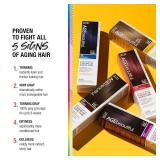 AGE beautiful Permanent Hair Color Dye Liqui Creme | 100% Gray Coverage | Anti-Aging Haircolor | Biotin for Thicker, Fuller Hair | Professional Salon Coloring