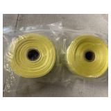 Lot of 2! 1-1/2 Inch 30 Yards Rice Yellow Solid Satin Ribbon for Gift Wrapping,Craft Floral Bouquets,Wedding Party,Timeless Flower,Decoration Floral Hair,Balloons