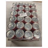 IZZE Sparkling Water Juice Beverage Blend, Mango, No Sugar Added, 8.4 FL OZ, 24 Cans