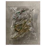 Ahoney 4 Pcs Pearl Barrettes for Women - 4.2 French Hair Clips with Fancy Pearls for Thick Hair (Silver+Gold)