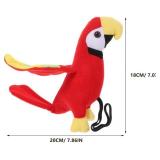 DOITOOL Pirate Parrot on Shoulder Prop Halloween Pirate Eye Patches Black Captain Skull Eye Patch for Costume Accessories for Halloween Party