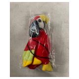 DOITOOL Pirate Parrot on Shoulder Prop Halloween Pirate Eye Patches Black Captain Skull Eye Patch for Costume Accessories for Halloween Party
