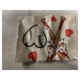 Happy Valentines Garden Flag XO Valentine Flags for Lovers Outside Love Hearts Outdoor Anniversary Party Home Burlap 12x18 Inch Double Sided Lawn Yard Decorations