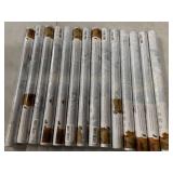 14 Rolls of Heroad Blue Peel and Stick Wallpaper French Floral Contact Paper for Cabinet Drawers Vintage Self Adhesive Removable Wall Paper for Bedroom Bathroom Stick on Walls Decor Vinyl Roll 17.3