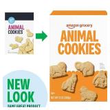 2 Boxes Amazon Grocery, Animal Cookies, 13 Oz