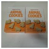 2 Boxes Amazon Grocery, Animal Cookies, 13 Oz